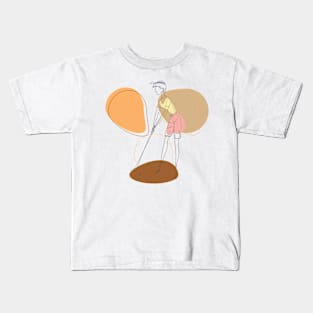 Golf Player Kids T-Shirt